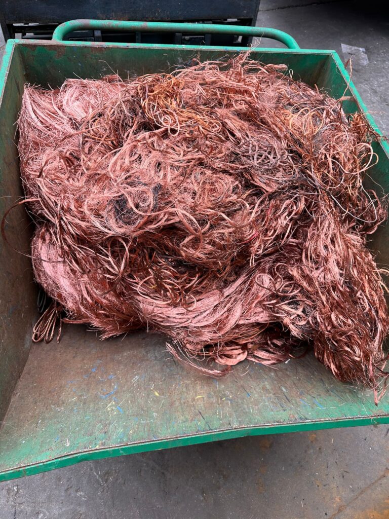 Commercio rottami rame ferro alluminio